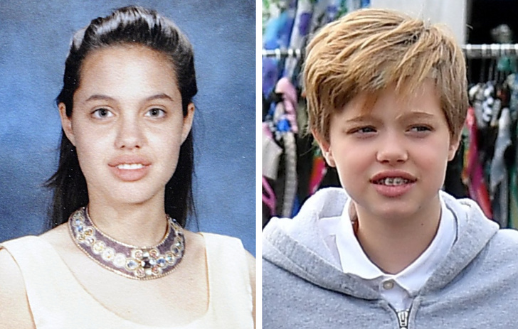 11 Eye Opening Photos Of Celebrities And Their Children Taken At The Same Age Szorakoztato Org